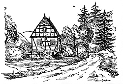 Obere Mühle, Haus von Rhodius